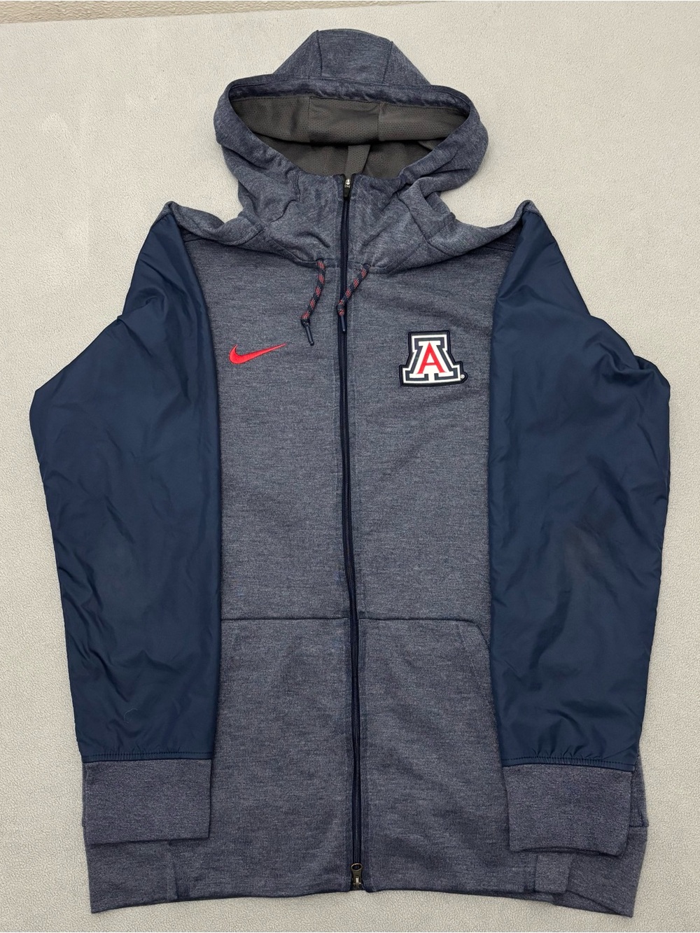 Nike Arizona Bearcats Full Zip Windbreaker Hoodie